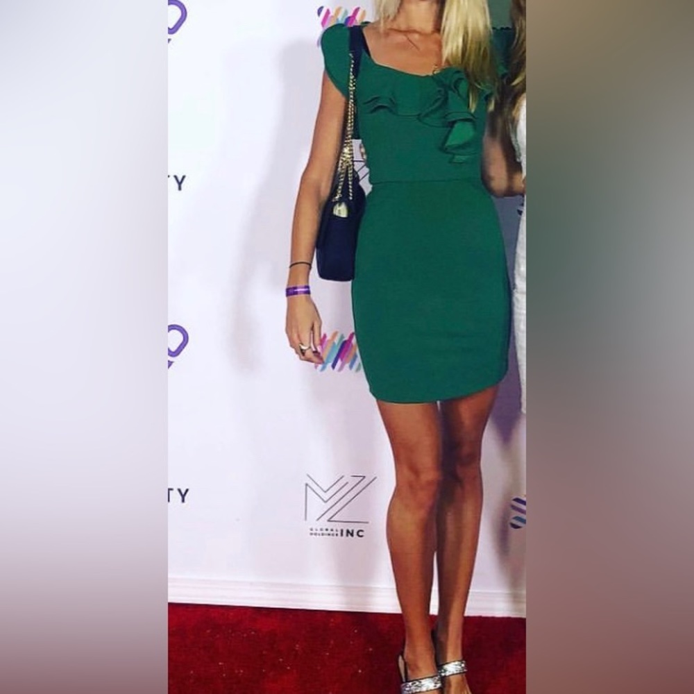 Lulu’s Green mini dress. Size XS